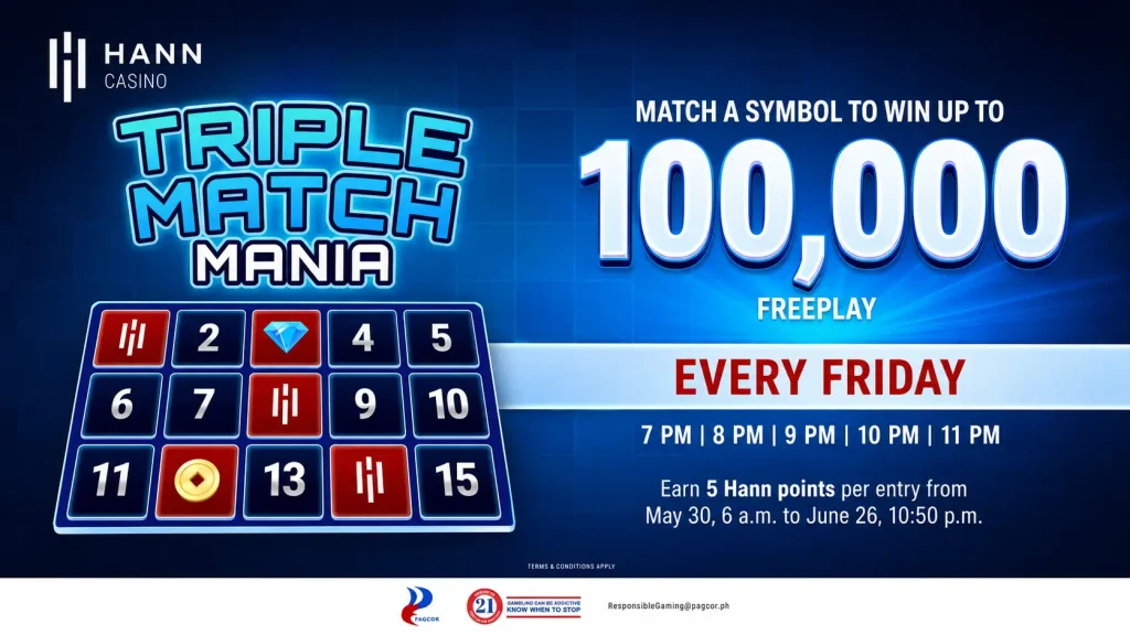 Triple Match Mania_ Make Your Fridays More Exciting at Hann Casino